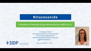 Nitazoxanide EvidenceBased Health Information Related to COVID19 [upl. by Radie192]