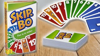 SKIP BO  Spielregeln TV Spielanleitung Deutsch  SkipBo Mattel Games Skip Bo NEU [upl. by Yattirb]