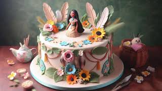 Pocahontas Cake Designs ai pocahontas [upl. by Alemap803]