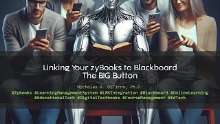 Linking Your zyBook to Blackboard The BIG Button [upl. by Aicenek]