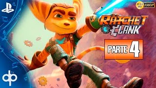 Ratchet and Clank PS4 Parte 4 Gameplay Español  Ciudad Rilgar  Campaña Completa 1080p [upl. by Llehcal745]