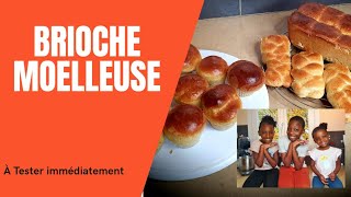 BRIOCHE MOELLEUSE AU ROBOT PÂTISSIER [upl. by Roosevelt]