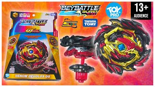 BULLET IS BACK NEW Venom Devolos D5 BeyBattle Burst Rise B145T Review Test Battles [upl. by Henigman660]