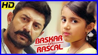 பாஸ்கர் ஒரு ராஸ்கல்  Arvind Swamy impressed with Baby Nainika  Master Raghavan  Soori [upl. by Ihab]