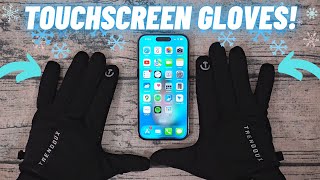 Trendoux Gloves Review ❄️ Touchscreen Compatible Gloves 🧤  Use Your iPhone with Gloves On 🥶 [upl. by Teplica]