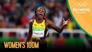 Rio Replay Womens 100m Final [upl. by Abbotson]