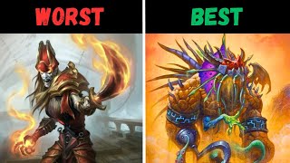 TRIBE TIERLIST 75 for BUDDY META  Hearthstone Battlegrounds Guide [upl. by Rutherfurd]