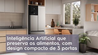 Geladeira Electrolux Inverter 480L com AutoSense 3 Portas Cor Inox Look IM7S [upl. by Bergen]