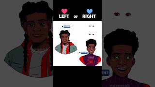 Drawing miles morales in 2 different styles art shorts spiderman [upl. by Eisiam815]