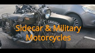 Sidecar Motorcycles and some Military Bikes present at the Boxing Day Run 2019 [upl. by Carnahan]