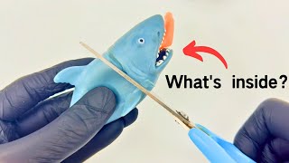 Whats Inside Squishy Baby Shark Toys 4 [upl. by Ellenrad20]