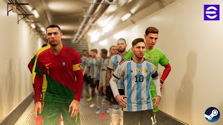 eFootball 2024  Portugal Vs Argentina  Official Gameplay  4K [upl. by Debora]