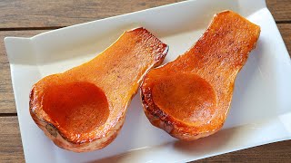 Roasted Butternut Squash  How to Cook Butternut Squash in the Oven [upl. by Odnalor]