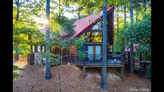 Deer Drink Overlook Cabin Located in Beavers Bend  Hochatown Oklahoma  Beavers Bend Log Cabins [upl. by Pfosi]