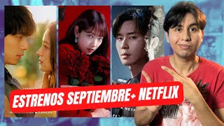 NUEVOS KDRAMAS DE SEPTIEMBRE ESTRENOS NETFLIX  RETIROS [upl. by Diao]