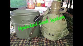 MILTEC GERMAN STYLE MESS KIT REVIEW MY UPDATED COOK SYSTEM [upl. by Auguste]