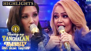 Roxanne and Ethels Englishspeaking showdown  Tawag ng Tanghalan [upl. by Leitman]