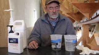 The proper way to mix and use 51 Epoxy for fiberglass boat work [upl. by Maillij]