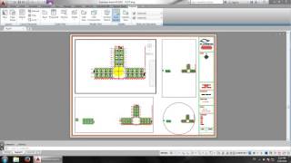 AutoCAD Plot Tutorial  Multiple Drawings with Different Scales on Titleblock as PDF [upl. by Mignonne]