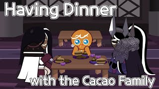 🍪🍽🍫Having Dinner with the Cacao FamilyCookie Run Kingdom Animation🍫🍽🍪 [upl. by Breana]