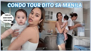 CONDO TOUR DITO SA MANILA DITO MUNA KAMI TITIRA 🏡  PINAS VLOG 🇵🇭 [upl. by Lindie756]