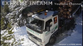 CHAUFFEUR DE GRUMIER SUR PISTE ENNEIGÉ EXTRÊME [upl. by Ecadnac]