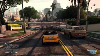 GTA V Driving Gameplay [upl. by Doro]