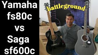 Yamaha fs80c vs Saga sf600c review and comparison [upl. by Rianon511]