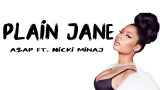 Nicki Minaj  Plain Jane Lyrics amp Audio ft AAP Ferg [upl. by Stedmann810]