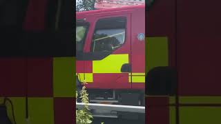 Moortown fire appliance out on a drive 2601 please like and subscribe [upl. by Widera828]