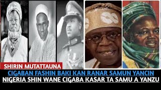 CIGABAN FASHIN BAKI KAN RANAR SAMUN YANCIN NIGERIA SHIN WANE CIGABA KASAR TA SAMU A YANZU [upl. by Adniral]