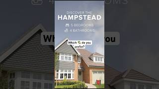 Hampstead vs Blenheim 👀 comment below 👇 Redrow RedrowHome NewHome HomeInspiration [upl. by Rashida]