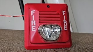 Federal Signal FSF201ST Fire Alarm Horn Strobe [upl. by Debbie]