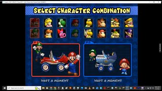 Mario Kart Double Dash GCN 2 Player GameRJsMarioLuigivsSistersBabyMarioBabyLuigi Star Cup [upl. by Alithea119]