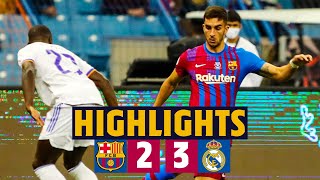 HIGHLIGHTS  Barça 23 Real Madrid  Pride in Defeat ⚽ [upl. by Anaili]