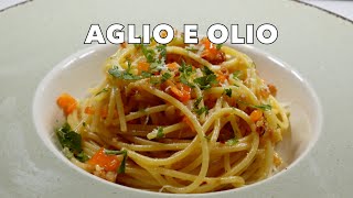 Aglio e Olio Recipe  Delicious Dinner in 20 Minutes [upl. by Quintin]