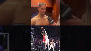 Josh Hart admits foul to give Bulls 3 free throws to win game was an quotinexcusable mistakequot shorts [upl. by Seroka]