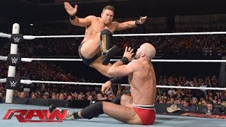 Cesaro vs The Miz Raw September 7 2015 [upl. by Stulin18]