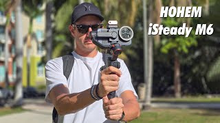 IL MIGLIOR GIMBAL PER SMARTPHONE Hohem iSteady M6 KIT [upl. by Allerim]