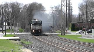 HiDef More Great EMD Action on the NS Harrisburg Line [upl. by Garfinkel]