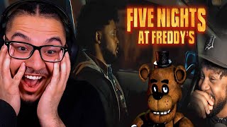 CoryxKenshin  Reacting to the Five Nights at Freddys Movie Trailer  REACTION [upl. by Leinahtam]