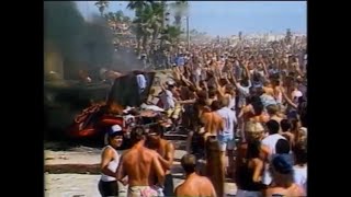 Riots In Huntington Beach California 1986 [upl. by Nitneuq]