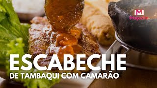 ESCABECHE DE TAMBAQUI COM CAMARÃO  CULINÁRIA AMAZÔNICA [upl. by Kenyon147]