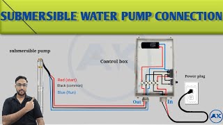 submersible pump submersible water pump submersible pump wiring diagram submersible pump for home [upl. by Caasi]