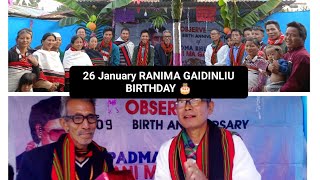 RANIMA GAIDINLIU birthday 🎂🎂♥️2024261 freedom fighter RANIMA GAIDINLIU [upl. by Tarrsus]