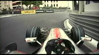 Alonso Monaco pole lap in Mclaren [upl. by Nnaitsirhc278]