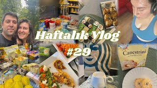 Haftalık Vlog 29  Rutinler Mini Süpriz Yenilenen Cilt bakım rutinlerim Lazanya ve fazlası [upl. by Luht]