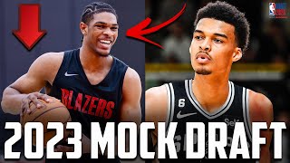 OFFICIAL 2023 NBA Mock Draft Draft Day Edition [upl. by Salakcin]