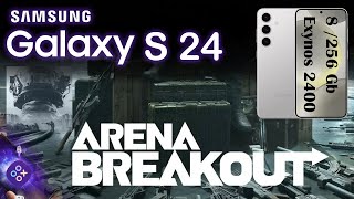 Samsung Galaxy S24 Arena Breakout Gaming Test  Exynos 2400  8GB 256 GB [upl. by Jos]