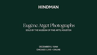 Eugène Atget Photographs Sold by the Museum of Fine Arts Houston [upl. by Eiduj]